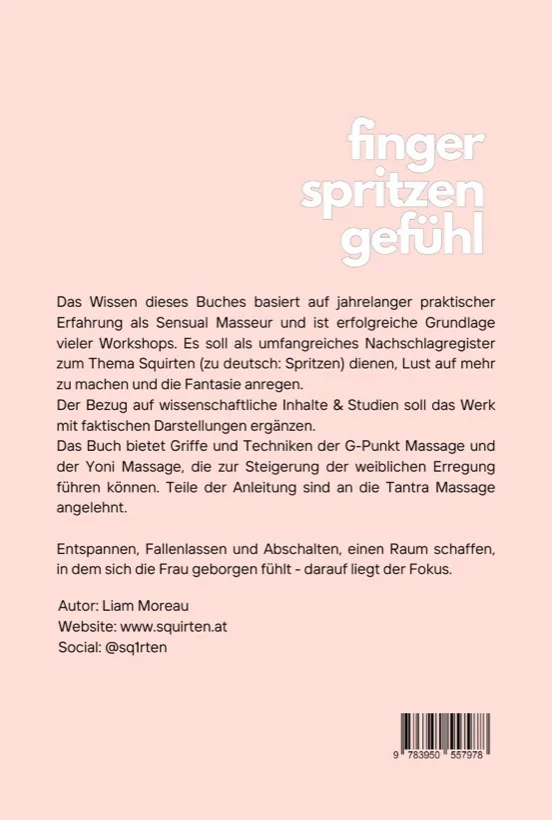 Rückseite mit Klappentext: Grifftechniken, Studien und Nachschlagewerk